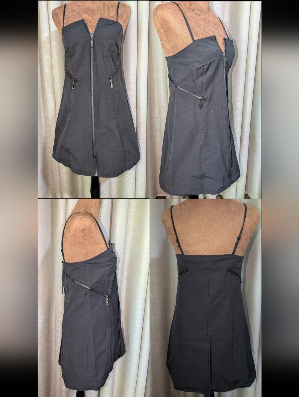 Labelerail x Julia Cumming Black Mini Dress UK 8 US 4